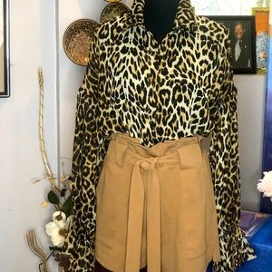 Taking the Lead Leopard Romper